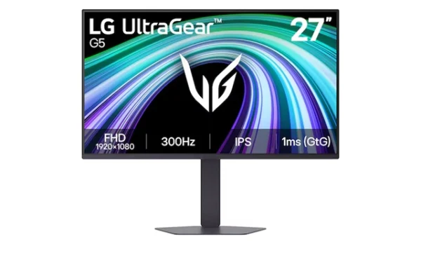 LG 27G550B-B 27' UltraGear IPS Full HD 300Hz Monitor, 1920×1080, 1ms GtG, HDR10, sRGB 99%