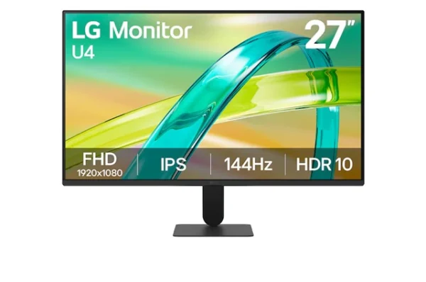 LG 27U411B-B AAU 27′ IPS Full HD 144Hz Monitor, 1920×1080, sRGB 99%, 1ms MBR, HDR10, 16: 9 LG 27U411B-B AAU 27' IPS Full HD 144Hz Monitor, 1920x1080, sRGB 99%, 1ms MBR, HDR10, 16: 9