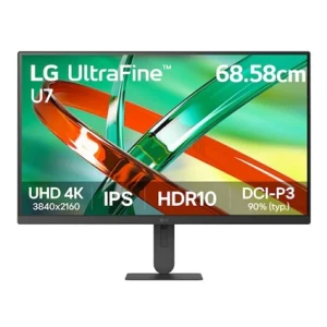 LG 27U710B-B.AAU 27′ UHD 4K IPS Monitor, 3840×2160, 3-side Virtually Borderless, DCI-P3 90% LG 27U710B-B.AAU 27' UHD 4K IPS Monitor, 3840x2160, 3-side Virtually Borderless, DCI-P3 90%