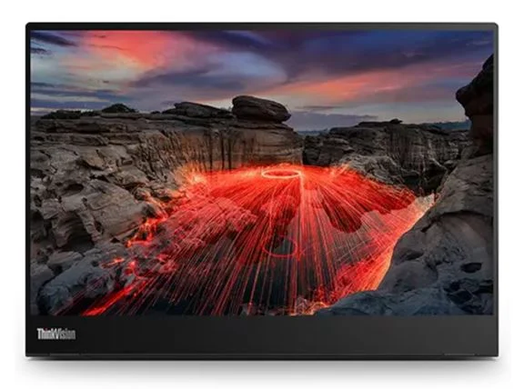 Lenovo 63FDUAR6AU ThinkVision M14-2 14' TOUCH 2K 2240x1400 Portable Monitor 60Hz 6ms Tilt Lift