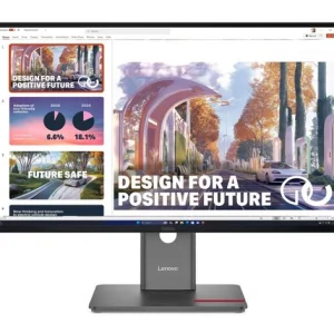 Lenovo 64B3GAR2AU ThinkVision P27QD-40 27' QHD Monitor IPS 2560x1440 16:9 Height Adjustable