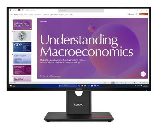 Lenovo 64B9GAR1AU ThinkVision T24D-40 23.8’/24′ 120Hz FHD IPS Monitor USB-C Dock 100W DP Lenovo 64B9GAR1AU ThinkVision T24D-40 23.8'/24' 120Hz FHD IPS Monitor USB-C Dock 100W DP
