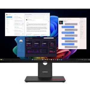 Lenovo 64AFGAR2AU ThinkVision T27UD-40 27′ UHD USB-C Dock Monitor 4K 3840×2160 16:9 Height Lenovo 64AFGAR2AU ThinkVision T27UD-40 27' UHD USB-C Dock Monitor 4K 3840x2160 16:9 Height