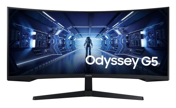 Samsung LC34G55TWWEXXY 34′ Odyssey G55T WQHD Curved 3440×1440 21:9 1000R 165Hz 1ms 250 cd/㎡ Samsung LC34G55TWWEXXY 34' Odyssey G55T WQHD Curved 3440x1440 21:9 1000R 165Hz 1ms 250 cd/㎡