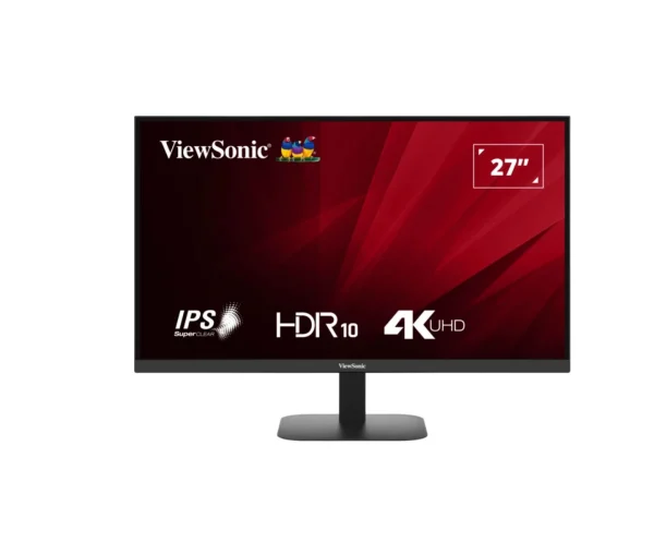 ViewSonic VA2708-4K-MHD 27′ 4K 3840 x 2160 SuperClear IPS, HDR10, 2x HDMI and DP x1 ViewSonic VA2708-4K-MHD 27' 4K 3840 x 2160 SuperClear IPS, HDR10, 2x HDMI and DP x1