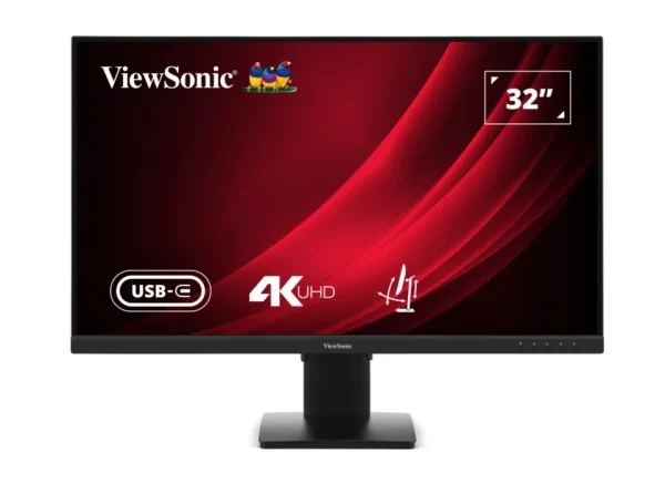 ViewSonic VG3208U-4K 32′ VG 4K SuperClear VA, USB-C, DP, Height Adjust ViewSonic VG3208U-4K 32' VG 4K SuperClear VA, USB-C, DP, Height Adjust