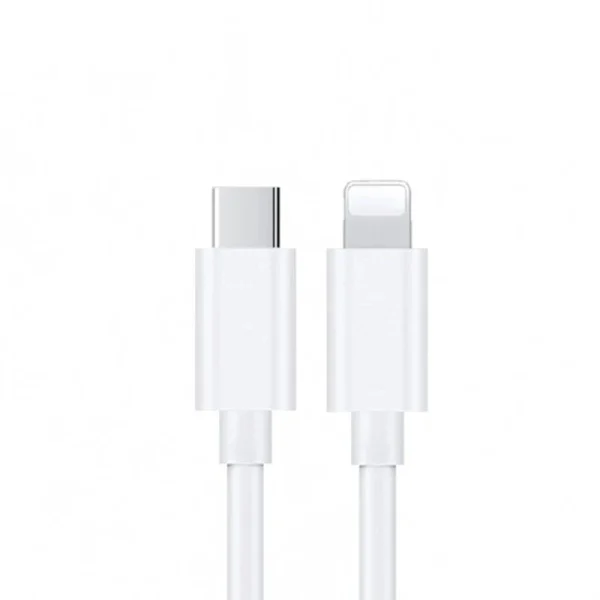 USP Lightning to USB-C Fast Charge Cable (1M) White – Support 2.4A,480Mbps Transfer USP Lightning to USB-C Fast Charge Cable (1M) White - Support 2.4A,480Mbps Transfer