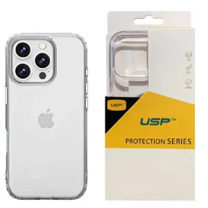 USP Apple iPhone 16 Pro Max (6.9′) Clear Rock Shockproof Case – Ultra-thin, Lightweight USP Apple iPhone 16 Pro Max (6.9') Clear Rock Shockproof Case - Ultra-thin, Lightweight