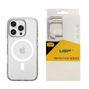 USP Apple iPhone 17 (6.3′) Clear Rock Shockproof Case with MagSafe – Ultra-thin, Lightweight USP Apple iPhone 17 (6.3') Clear Rock Shockproof Case with MagSafe - Ultra-thin, Lightweight