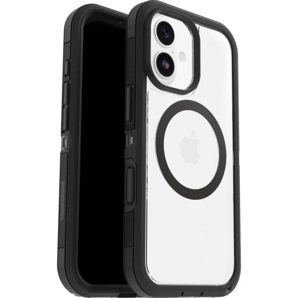 OtterBox Defender Pro XT MagSafe Apple iPhone 17 (6.3′) Case Dark Side (Clear/Black) OtterBox Defender Pro XT MagSafe Apple iPhone 17 (6.3') Case Dark Side (Clear/Black)
