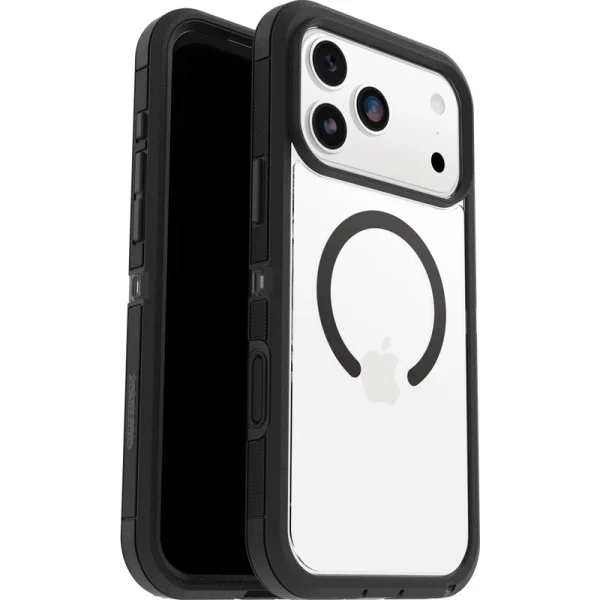 OtterBox Defender Pro XT MagSafe Apple iPhone 17 Pro (6.3') Case Dark Side (Clear/Black)