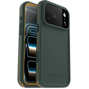 OtterBox Fre Magsafe Apple iPhone 17 Pro (6.3′) Case Sagebrush (Green) – (77-99770), DROP+ 3X OtterBox Fre Magsafe Apple iPhone 17 Pro (6.3') Case Sagebrush (Green) - (77-99770)