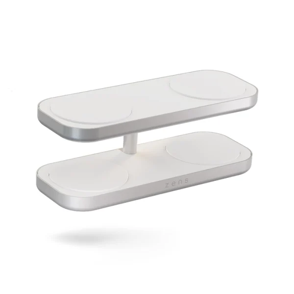 OtterBox 60W Zens Quattro Charger Pro 4 - White (78-81526), Qi2 Wireless Charging