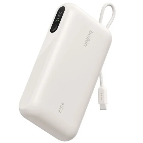 Belkin BPB030fqSAUltraCharge 20K mAh Power Bank & Display w/ Integrated USB-C Belkin UltraCharge 20K mAh Power Bank & Display