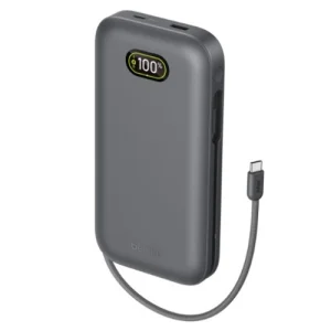 Belkin BPB040fqCHUltraCharge Pro Laptop Power Bank 27K with140W Integrated USB-C Cable(30cm) – Belkin UltraCharge Pro Laptop Power Bank 27K with140W Integrated USB-C Cable(30cm)