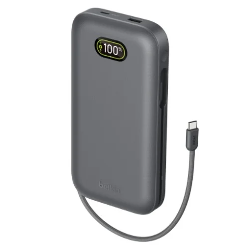 Belkin BPB040fqCHUltraCharge Pro Laptop Power Bank 27K with140W Integrated USB-C Cable(30cm) – Belkin UltraCharge Pro Laptop Power Bank 27K with140W Integrated USB-C Cable(30cm)