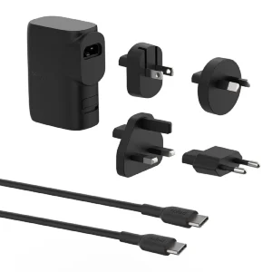 Belkin BoostCharge Hybrid 25W Wall Charger + Power Bank 5k (20W)+Tavel Adapter Kit