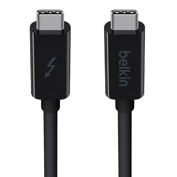 Belkin Thunderbolt 3 Cable USB-C to USB-C (1M) - Black (F2CD081ds1M-BLK ), 60W PD, 20Gbps