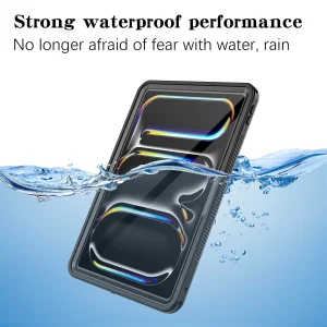 USP HDTWPPRO11M4Apple iPad Pro (11′) (M5/M4) (6th/5th Gen) WaterProof Case Black – IP68 USP HDTWPPRO11M4 Apple iPad Pro (11') (M5/M4) (6th/5th Gen) WaterProof Case Black - IP68