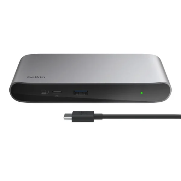 Belkin Connect Thunderbolt 4 (5-in-1) Core Hub + 150W PSU – Space Grey (INC013AUSGY), 96W PD Belkin Connect Thunderbolt 4 (5-in-1) Core Hub + 150W PSU - Space Grey (INC013AUSGY), 96W PD