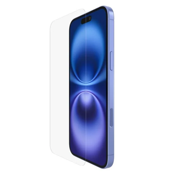 Belkin ScreenForce UltraGlass 2 Treated Screen Protector for Apple iPhone 16 Plus/iPhone 15