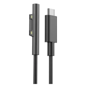 USP SP6543BC15V USB-C To Microsoft Surface Laptop Cable (1.5M) Black - 3A, Surface Pro