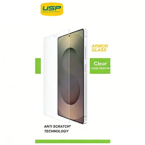 USP sppsams26pSamsung Galaxy S26 Plus 5G (6.7′) Armor Glass Screen Protector – 9H Hardness USP sppsams26p Samsung Galaxy S26 Plus 5G (6.7') Armor Glass Screen Protector - 9H Hardness