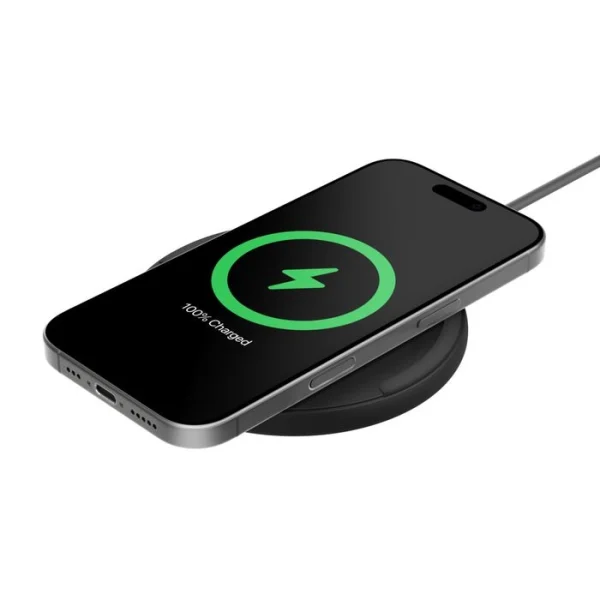 Belkin BoostCharge Wireless Charging Pad (15W) + USB-C to USB-C Cable (1.5M)