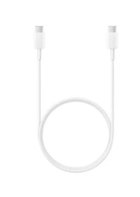 Samsung 60W USB-C to USB-C (2.0) Cable (1M) – White(EP-DA705BWEGWW), Versatile Compatibility Samsung 60W USB-C to USB-C (2.0) Cable (1M) - White(EP-DA705BWEGWW), Versatile Compatibility