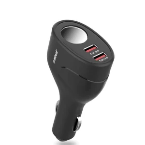 MB-CHGR-C18 （LS） mbeat® Gorilla Power Dual Port QC3.0 Car Charger and Cigarette Lighter