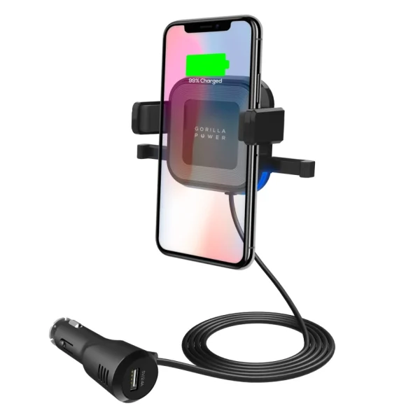 MB-WCS-02 （LS） mbeat® Gorilla Power 10W Wireless Car Charger with 2.4A USB Charging