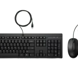 HP AX2Y7AA 225 USB Wired Desktop Keyboard Mouse Combo G2 USB-A Three button mouse adjustable HP AX2Y7AA 225 USB Wired Desktop Keyboard Mouse Combo G2 USB-A Three button mouse adjustable