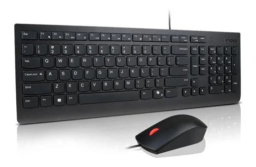 Lenovo 4X31R64400 Universal Wired USB Keyboard Mouse Combo Adjustable Tilt Leg Spill Resistant Lenovo 4X31R64400 Universal Wired USB Keyboard Mouse Combo Adjustable Tilt Leg Spill Resistant