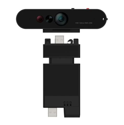 Lenovo 4XC1K97399 ThinkVision MC60 (S) Monitor Webcam 1080p IR & RGB dual‑sensor Adjustable