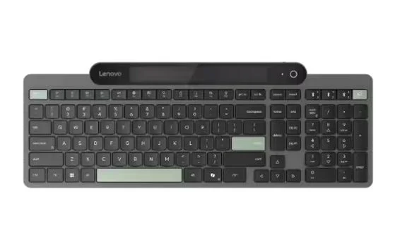 Lenovo 4Y41R69489Self-Charging Bluetooth Keyboard-US English Bluetooth 5.1 USB-C Uses Lenovo 4Y41R69489 Self-Charging Bluetooth Keyboard-US English Bluetooth 5.1 USB-C Uses