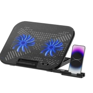 Rapoo CF200. BlackLaptop Cooling Pad CF200, 2 High-Efficiency Cooling Fans, 6 Adjustable Rapoo CF200. Black Laptop Cooling Pad CF200, 2 High-Efficiency Cooling Fans