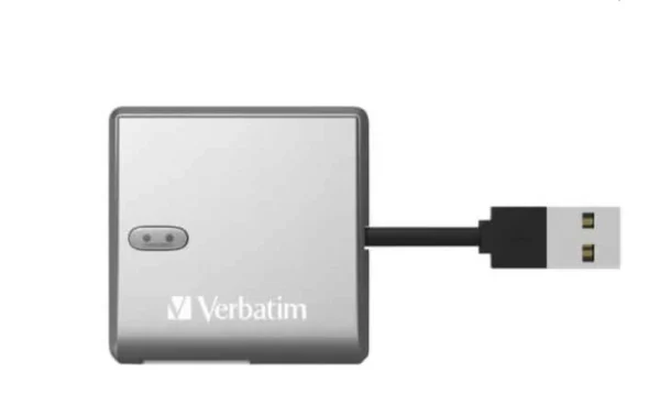 Verbatim USB 2.0 All- in-1 Card Reader Compact - including SD, SDHC, SDXC, microSD, microSDHC
