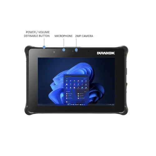 Durabook R8H1P2DAHBXXR8, 8′ FHD, Intel® Core™ i5-1230U, Windows 11, 8GB RAM, 256GB PCIe SSD Durabook R8H1P2DAHBXX R8, 8' FHD, Intel® Core™ i5-1230U, Windows 11, 8GB RAM