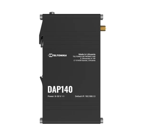 Teltonika DAP140000000DAP140 Industrial Wireless Access Point with Mesh Wi-Fi & Fast Roaming Teltonika DAP140000000 DAP140 Industrial Wireless Access Point with Mesh Wi-Fi & Fast Roaming