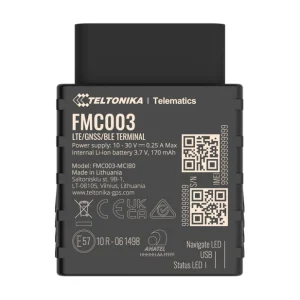Teltonika FMC003WMNJ01 FMC003 Advanced Plug and Track Real-Time Tracking Terminal with GNSS