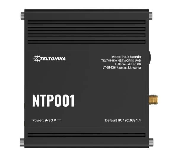 Teltonika NTP001000000 NTP001, Accurate & low-cost NTP server, Network Time Synchronization Teltonika NTP001000000 NTP001, Accurate & low-cost NTP server, Network Time Synchronization