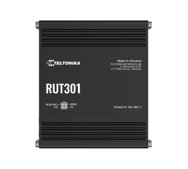 Teltonika RUT301000500 RUT301 Industrial Ethernet Router, Rugged Industrial Ethernet Router Teltonika RUT301000500 RUT301 Industrial Ethernet Router, Rugged Industrial Ethernet Router