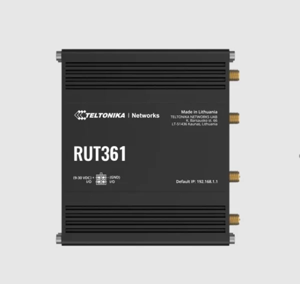 Teltonika RUT361100300 RUT361 Industrial Cellular Router Teltonika RUT361100300 RUT361 Industrial Cellular Router
