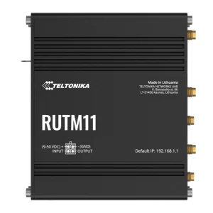 Teltonika RUTM11000300 RUTM11 Industrial 4G LTE Dual-band Wi-Fi, 4 x Gigabit RJ45 ports, USB