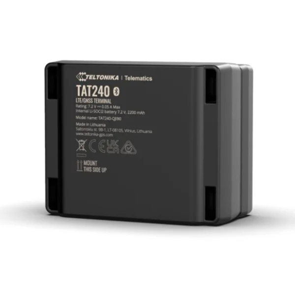Teltonika TAT240R6BP01TAT240 – Tamper-proof Asset Tracker with 4G LTE Cat 1 Connectivity Teltonika TAT240R6BP01 TAT240 - Tamper-proof Asset Tracker with 4G LTE Cat 1 Connectivity