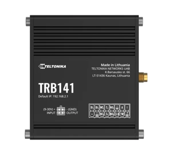 Teltonika TRB141106000 TRB141 Industrial Rugged GPIO LTE Gateway, 4G/LTE (Cat 1) Teltonika TRB141106000 TRB141 Industrial Rugged GPIO LTE Gateway, 4G/LTE (Cat 1)