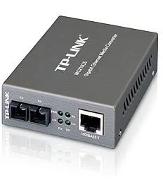 TP-Link MC210CS 1000Mbps RJ45 to 1000Mbps single-mode SC fiber Converter, Full-duplex TP-Link MC210CS 1000Mbps RJ45 to 1000Mbps single-mode SC fiber Converter, Full-duplex