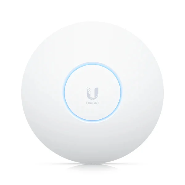 Ubiquiti UniFi U6-Enterprise WiFi 6E 4x4 MIMO PoE+ Access Point,140m Coverage,600+