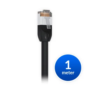 Ubiquiti UniFi Patch Cable Outdoor 1M Black, Single Unit, All-weather, RJ45 Ethernet Cable Ubiquiti UniFi Patch Cable Outdoor 1M Black, Single Unit, All-weather, RJ45 Ethernet Cable