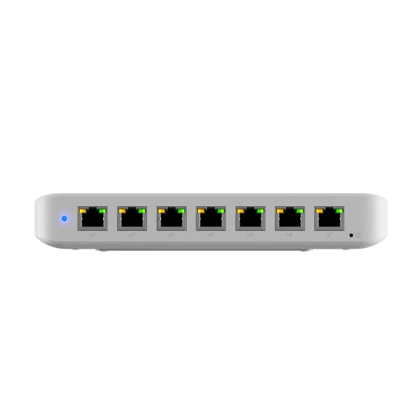 Ubiquiti USW-Ultra-210W Ultra 210W, Compact 8-port Layer 2 GbE PoE Switch Versatile Mounting